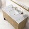 James Martin Vanities Hudson 48in Single Vanity, Light Natural Oak w/ 3 CM Carrara Marble Top 435-V48-LNO-3CAR - alternate 3